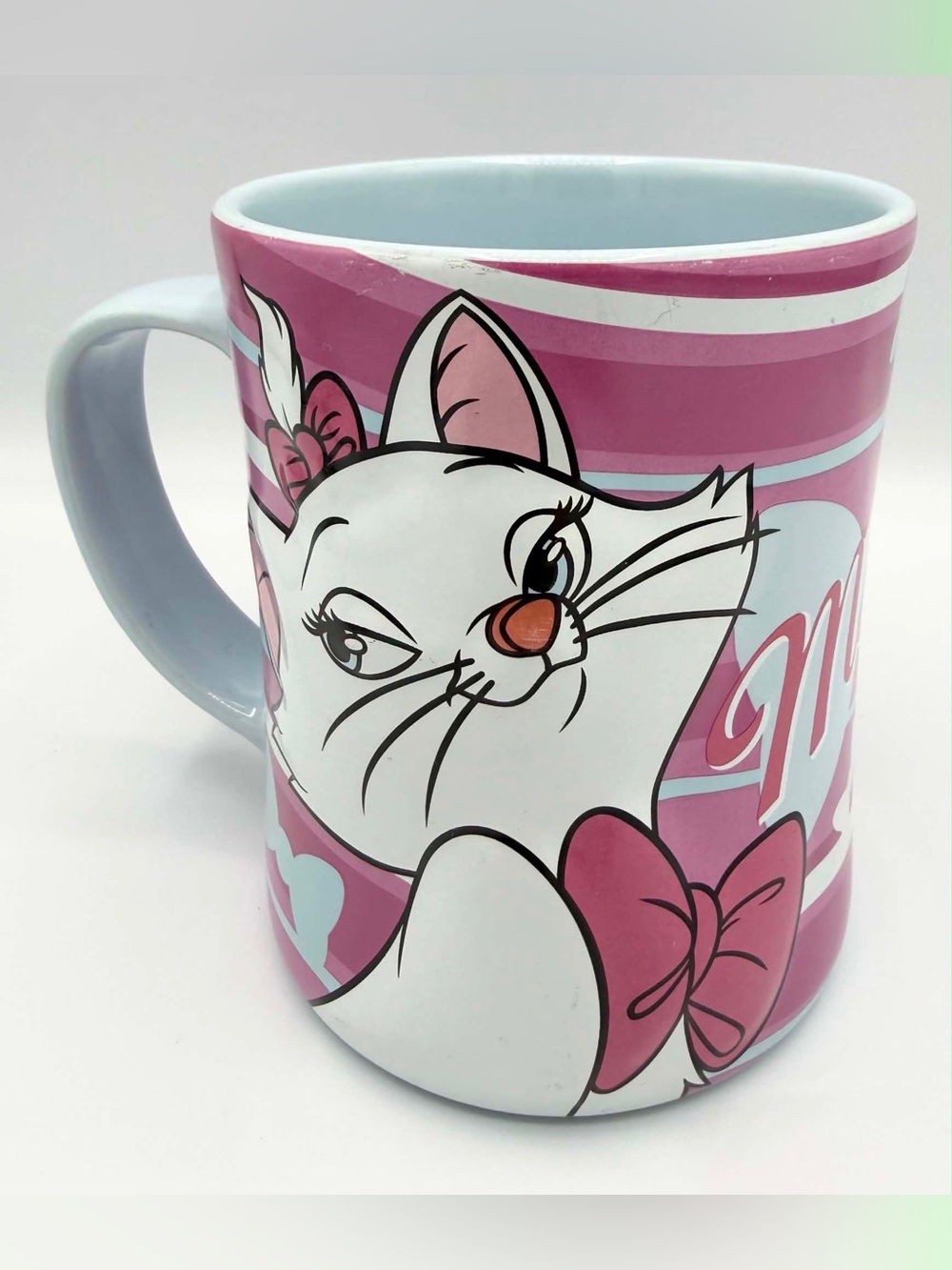 Disney Aristocrats Embossed Marie 3D Pink Coffee Tea Mug Cup